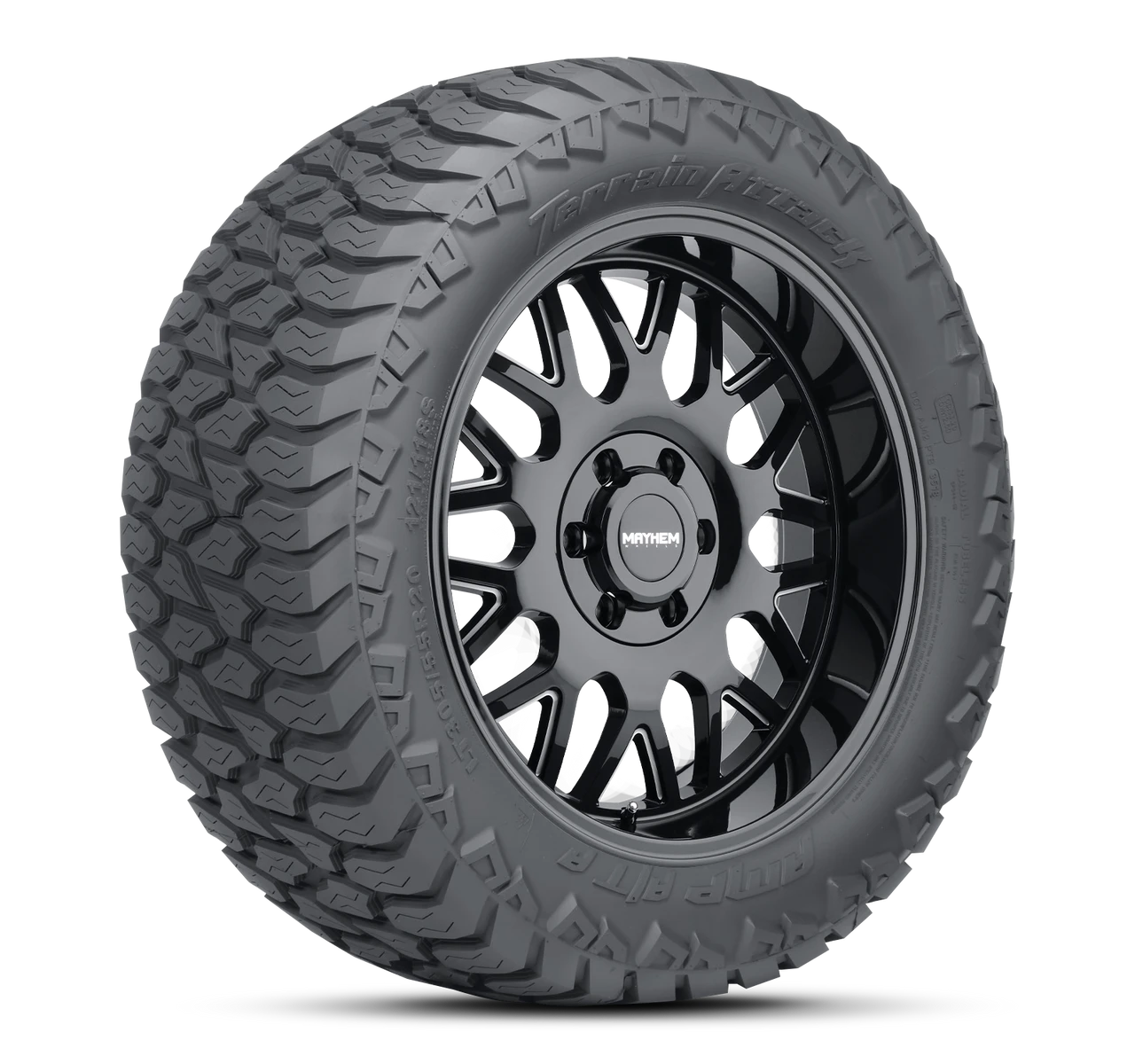 AMP TerrainAttack A/T LT265/50R20 121/118S 20インチ 夏タイヤ 4本 20年製 バリ溝 ホワイトレター ランクルプラド FJクルーザー等 KTS024 taiheishopping_t053303622